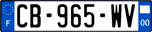 CB-965-WV