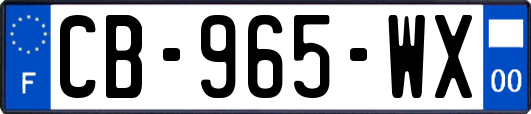 CB-965-WX