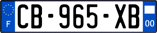 CB-965-XB