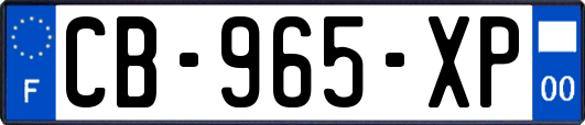 CB-965-XP