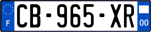 CB-965-XR