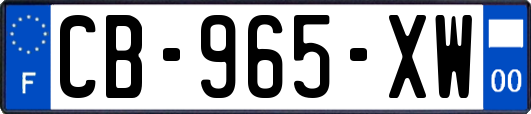 CB-965-XW