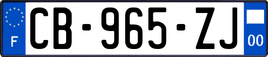 CB-965-ZJ