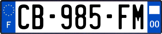 CB-985-FM