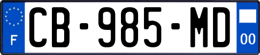 CB-985-MD