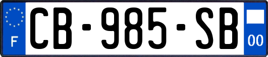 CB-985-SB