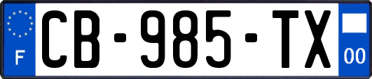 CB-985-TX
