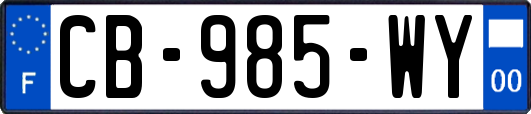 CB-985-WY