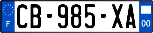 CB-985-XA