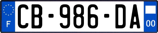 CB-986-DA