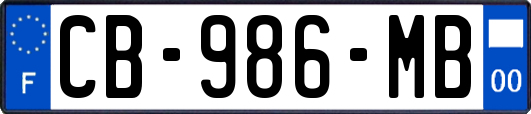 CB-986-MB
