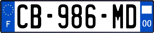 CB-986-MD