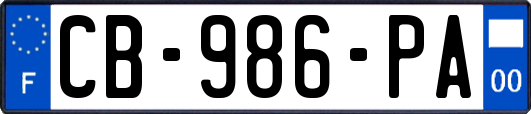 CB-986-PA