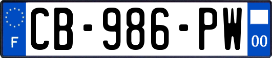 CB-986-PW