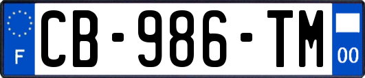 CB-986-TM