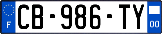 CB-986-TY