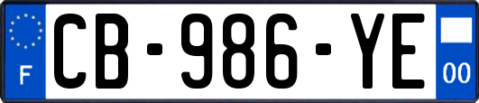 CB-986-YE