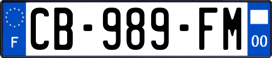 CB-989-FM