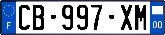 CB-997-XM