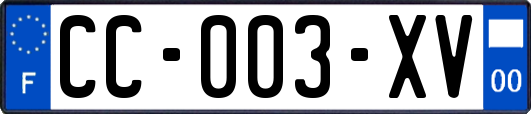CC-003-XV