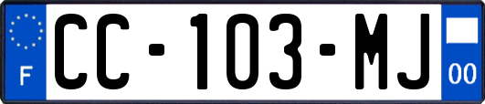 CC-103-MJ