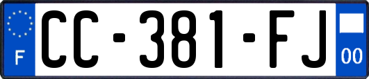CC-381-FJ