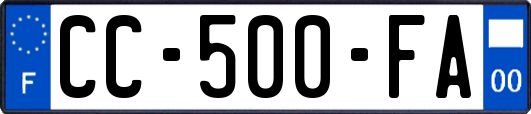 CC-500-FA