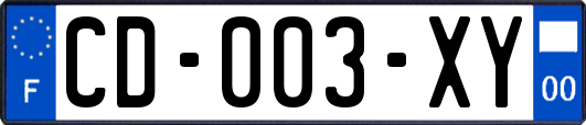 CD-003-XY