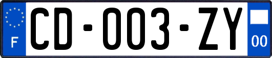 CD-003-ZY