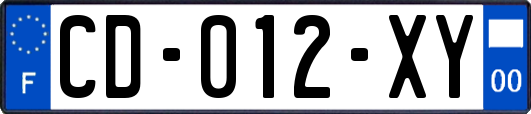 CD-012-XY