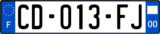 CD-013-FJ