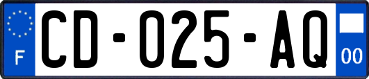 CD-025-AQ