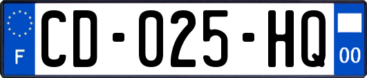 CD-025-HQ