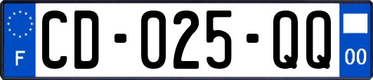CD-025-QQ