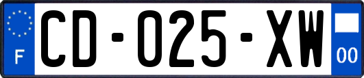 CD-025-XW