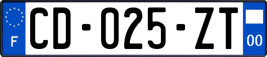 CD-025-ZT