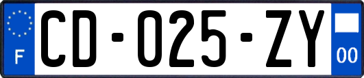 CD-025-ZY