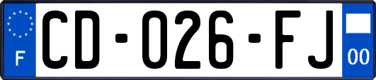 CD-026-FJ