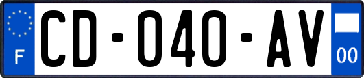 CD-040-AV