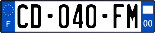 CD-040-FM