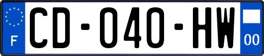 CD-040-HW