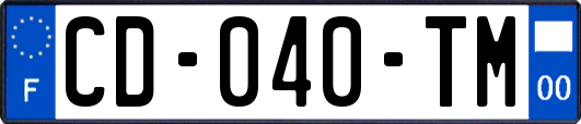 CD-040-TM