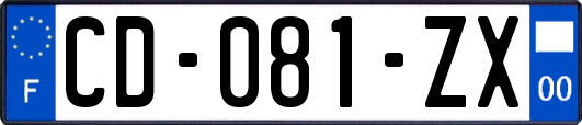 CD-081-ZX