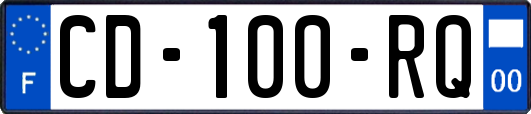 CD-100-RQ