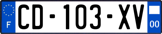 CD-103-XV