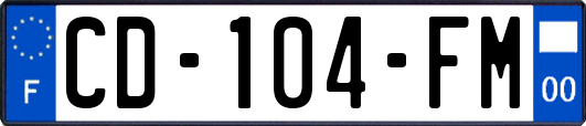 CD-104-FM