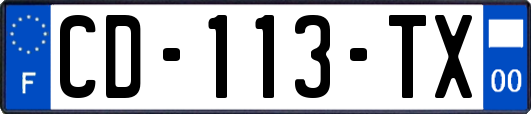 CD-113-TX