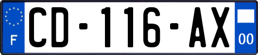 CD-116-AX