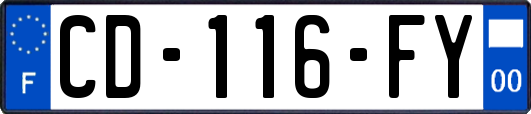 CD-116-FY