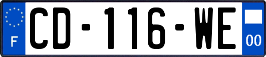 CD-116-WE